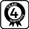 4 year warranty